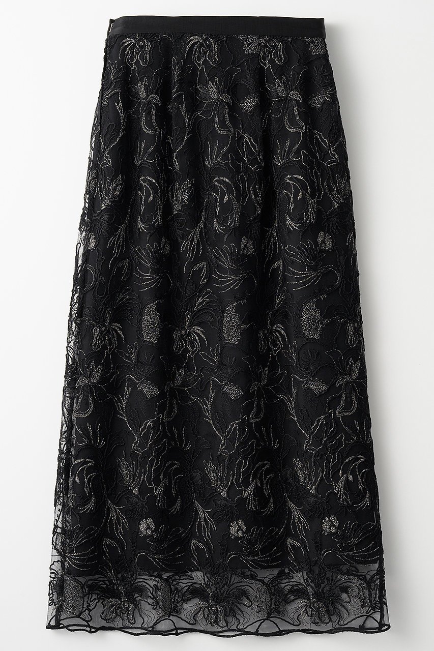 【ミューラル/MURRAL】のSeem flower lace スカート 人気、トレンドファッション・服の通販 founy(ファニー) 　ファッション　Fashion　レディースファッション　Fashion for Women　スカート　Skirts　ロングスカート　Long Skirts / Maxi & Midi Skirts　2025年　2025　2025春夏・S/S　Spring/Summer 2025 SS25　オケージョン　Occasion Wear　コレクション　Collection, Seasonal Line　ジャケット　Jacket, Outerwear　ストレート　Straight, Straight Cut　セットアップ　Set-Up, Coordinated Outfit　レース　Lace, Lace Fabric　ロング　Long, Long-Length　other-2|ID: prp329100004418868 ipo3291000000032851636