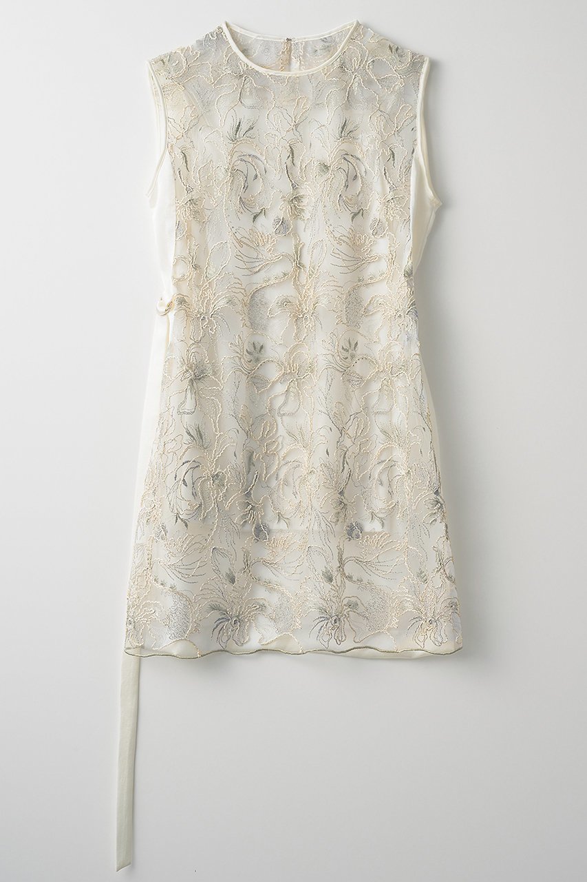 【ミューラル/MURRAL】のSeem flower lace スリーブレス トップス 人気、トレンドファッション・服の通販 founy(ファニー) 　ファッション　Fashion　レディースファッション　Fashion for Women　トップス・カットソー　Cut & Sew Tops　キャミソール&ノースリーブ　Camisoles & Sleeveless Tops　シャツ・ブラウス・オフィスカジュアル　Elegant Blouses & Button-Ups　インナー　Innerwear　キャミソール　Camisole, Spaghetti Strap Top　スリーブ　Sleeve, Long Sleeve / Short Sleeve　ノースリーブ　Sleeveless, No-Sleeve　手描き　Hand-Drawn, Illustrated　 other-1|ID: prp329100004418870 ipo3291000000032843790