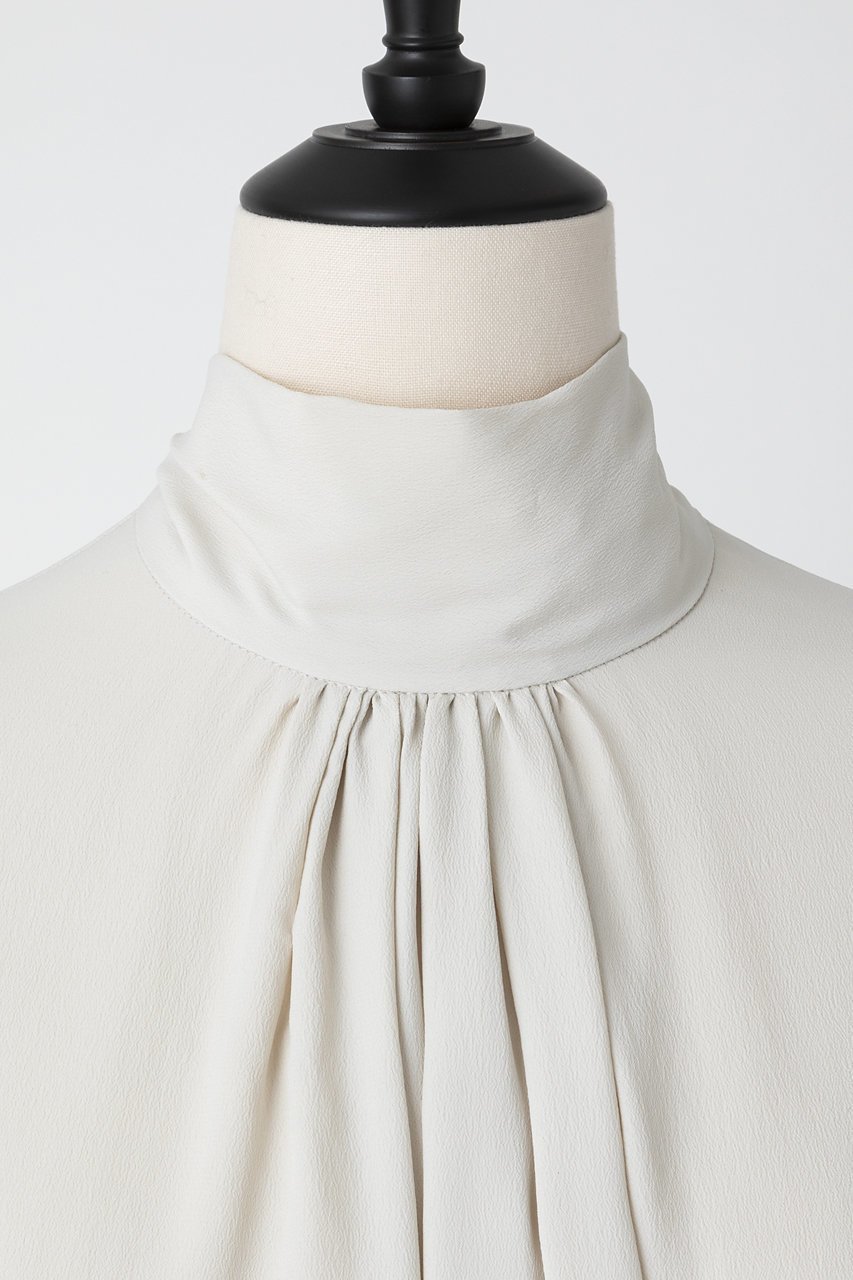 【オーヴィル/EAUVIRE】のボウタイブラウス 人気、トレンドファッション・服の通販 founy(ファニー) 　ファッション　Fashion　レディースファッション　Fashion for Women　トップス・カットソー　Cut & Sew Tops　シャツ・ブラウス・オフィスカジュアル　Elegant Blouses & Button-Ups　シルク　Silk, 100% Silk　ジャケット　Jacket, Outerwear　スリーブ　Sleeve, Long Sleeve / Short Sleeve　ロング　Long, Long-Length　other-6|ID: prp329100004418873 ipo3291000000035367000