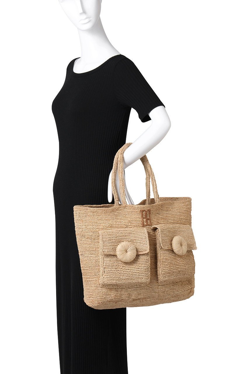 【バイ マレーネ ビルガー/BY MALENE BIRGER】のMIRAS カゴバッグ 人気、トレンドファッション・服の通販 founy(ファニー) 　ファッション　Fashion　レディースファッション　WOMEN　バッグ　Bag　バスケット　Basket　ビーチ　Beach　ポケット　Pocket　今季　This Season　other-4|ID: prp329100004418877 ipo3291000000031929363