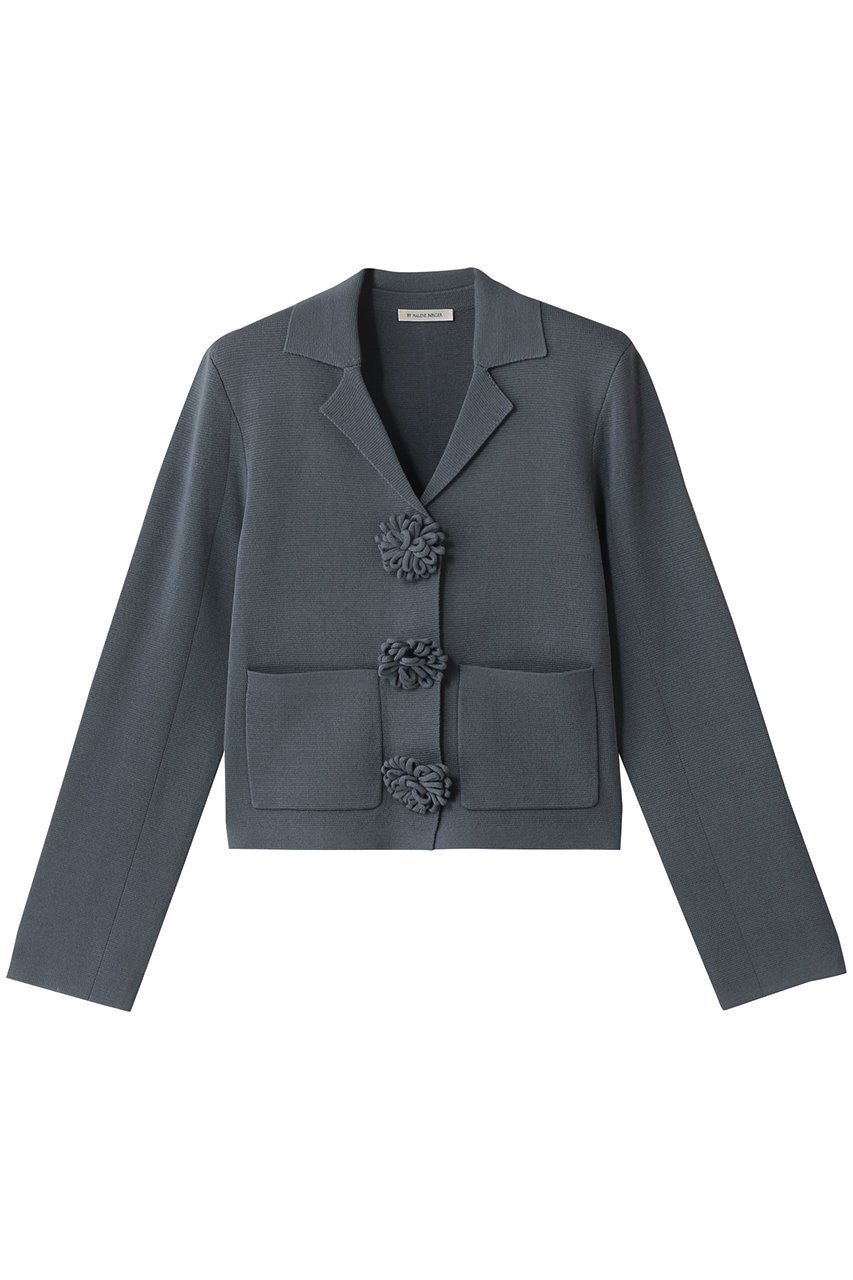 【バイ マレーネ ビルガー/BY MALENE BIRGER】のROSA ニットトップス インテリア・キッズ・メンズ・レディースファッション・服の通販 founy(ファニー) 　ファッション　Fashion　レディースファッション　Fashion for Women　アウター　Coat / Outerwear Collection　レディースジャケット・軽アウター　Jackets　インナー　Innerwear　キャミ　Camisole, Cami Top　コレクション　Collection, Seasonal Line　シンプル　Simple, Minimal　ジャケット　Jacket, Outerwear　デニム　Denim, Jeans Material　ハンド　Hand, Handmade　ブルー|ID: prp329100004418886 ipo3291000000032952741