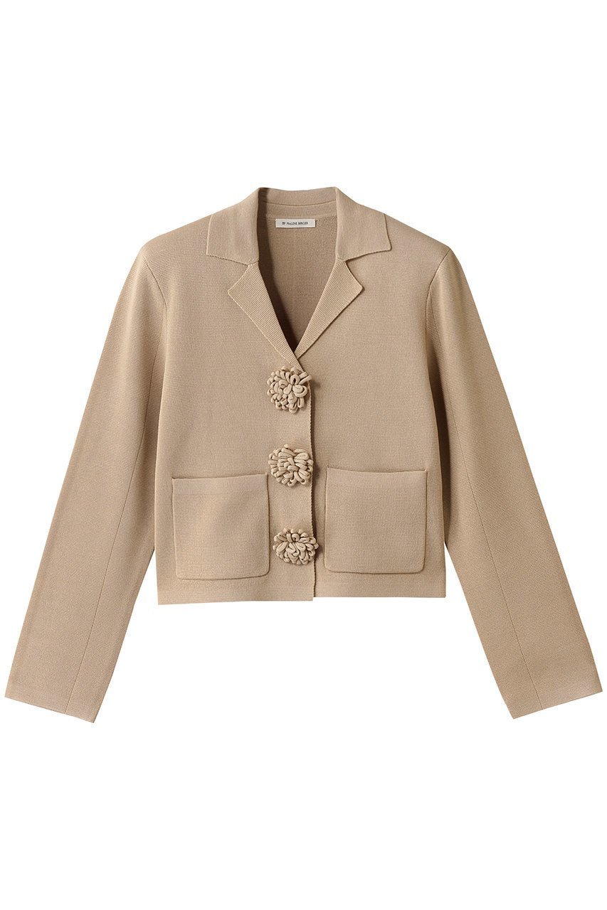 【バイ マレーネ ビルガー/BY MALENE BIRGER】のROSA ニットトップス インテリア・キッズ・メンズ・レディースファッション・服の通販 founy(ファニー) 　ファッション　Fashion　レディースファッション　Fashion for Women　アウター　Coat / Outerwear Collection　レディースジャケット・軽アウター　Jackets　インナー　Innerwear　キャミ　Camisole, Cami Top　コレクション　Collection, Seasonal Line　シンプル　Simple, Minimal　ジャケット　Jacket, Outerwear　デニム　Denim, Jeans Material　ハンド　Hand, Handmade　ベージュ|ID: prp329100004418886 ipo3291000000032952744