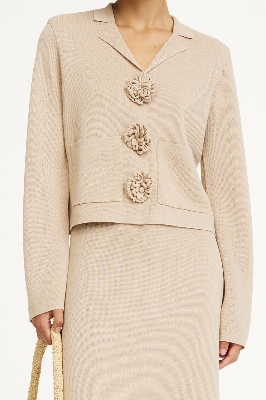 【バイ マレーネ ビルガー/BY MALENE BIRGER】のROSA ニットトップス 人気、トレンドファッション・服の通販 founy(ファニー) 　ファッション　Fashion　レディースファッション　Fashion for Women　アウター　Coat / Outerwear Collection　レディースジャケット・軽アウター　Jackets　インナー　Innerwear　キャミ　Camisole, Cami Top　コレクション　Collection, Seasonal Line　シンプル　Simple, Minimal　ジャケット　Jacket, Outerwear　デニム　Denim, Jeans Material　ハンド　Hand, Handmade　other-8|ID: prp329100004418886 ipo3291000000032952770