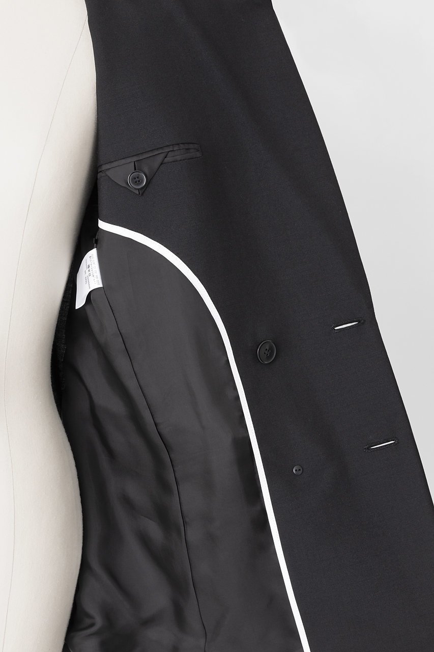 【オーヴィル/EAUVIRE】のダブルブレストジャケット 人気、トレンドファッション・服の通販 founy(ファニー) 　ファッション　Fashion　レディースファッション　WOMEN　アウター　Coat Outerwear　ジャケット　Jackets　アンゴラ　Angola　カッティング　Cutting　サマー　Summer　ジャケット　Jacket　モヘア　Mohair　日本製　Made In Japan　other-8|ID: prp329100004418892 ipo3291000000031329286