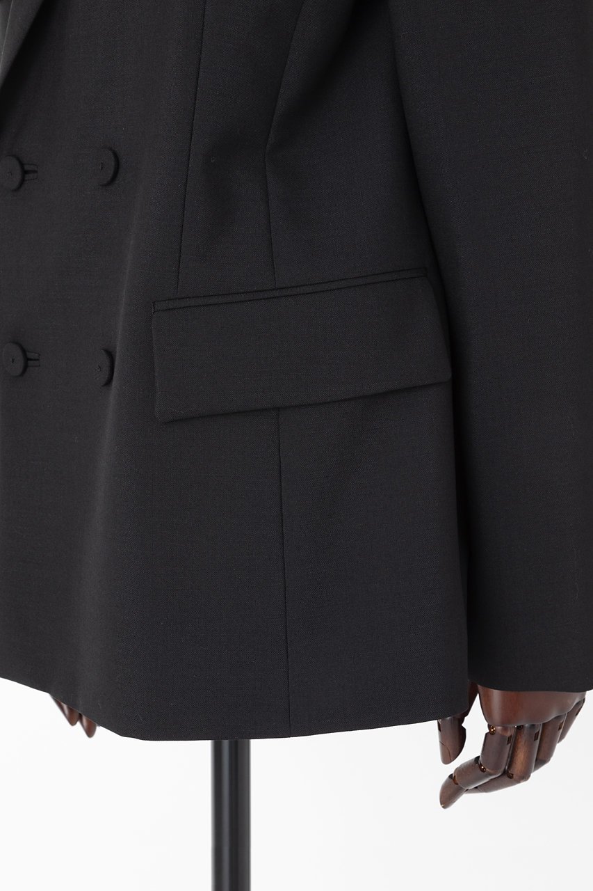 【オーヴィル/EAUVIRE】のダブルブレストジャケット 人気、トレンドファッション・服の通販 founy(ファニー) 　ファッション　Fashion　レディースファッション　Fashion for Women　アウター　Coat / Outerwear Collection　レディースジャケット・軽アウター　Jackets　アンゴラ　Angora Knitwear　カッティング　Cutting Detail　サマー　Summer, Summer Style　ジャケット　Jacket, Outerwear　再入荷　Restock / Back in Stock　日本製　Made In Japan　other-6|ID: prp329100004418892 ipo3291000000036031616