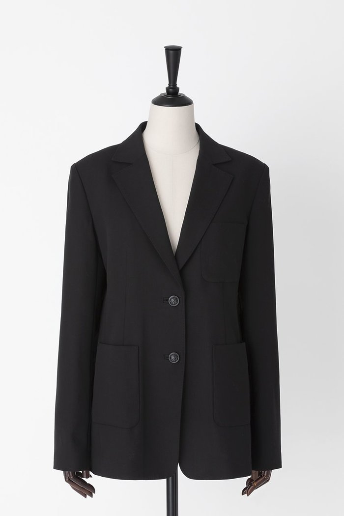 【オーヴィル/EAUVIRE】のブレザージャケット インテリア・キッズ・メンズ・レディースファッション・服の通販 founy(ファニー) https://founy.com/ ファッション Fashion レディースファッション WOMEN アウター Coat Outerwear ジャケット Jackets エレガント 上品 Elegant ジャケット Jacket メタル Metal 再入荷 Restock/Back In Stock/Re Arrival 日本製 Made In Japan |ID: prp329100004418893 ipo3291000000030850752