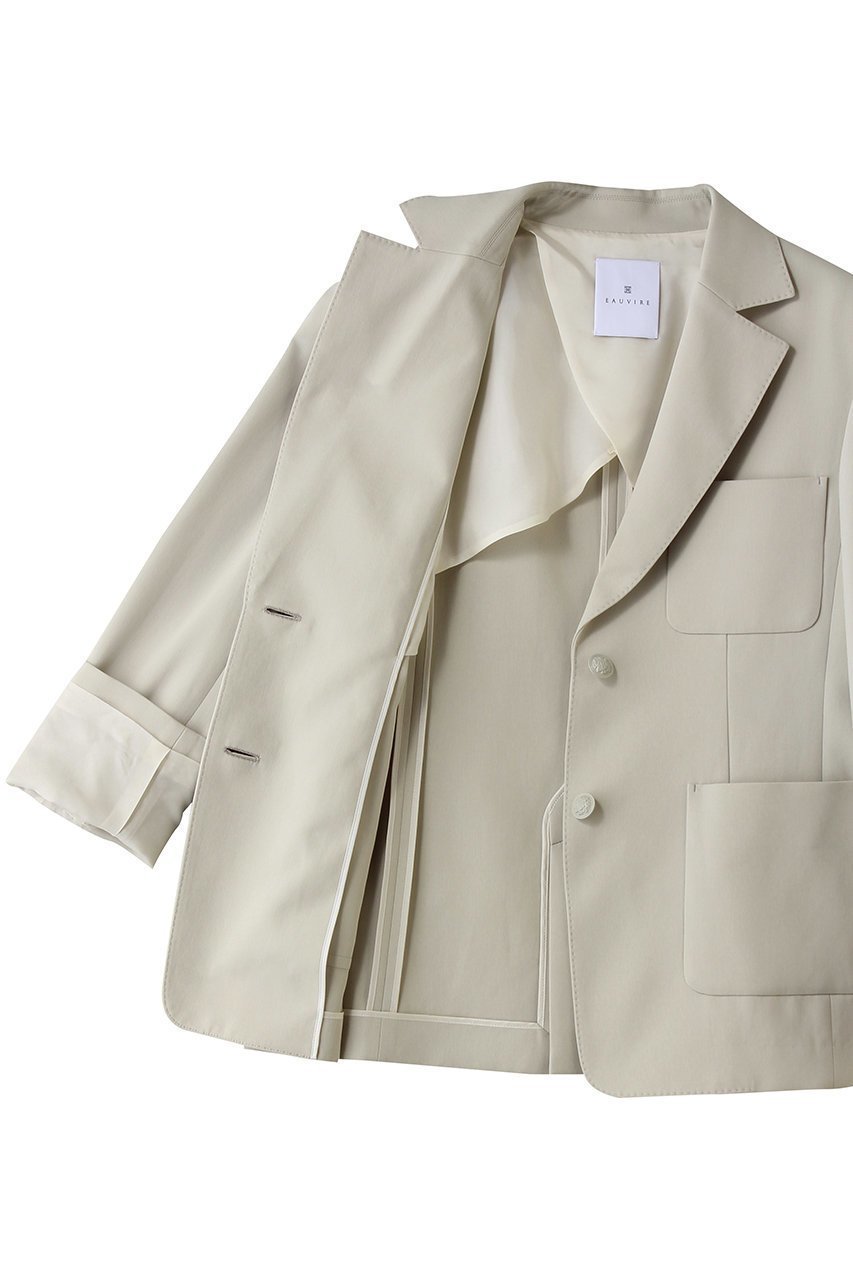 【オーヴィル/EAUVIRE】のブレザージャケット 人気、トレンドファッション・服の通販 founy(ファニー) 　ファッション　Fashion　レディースファッション　Fashion for Women　アウター　Coat / Outerwear Collection　レディースジャケット・軽アウター　Jackets　エレガント 上品　Elegant　ジャケット　Jacket, Outerwear　メタル　Metal, Metal Parts　日本製　Made In Japan　other-6|ID: prp329100004418893 ipo3291000000036863202