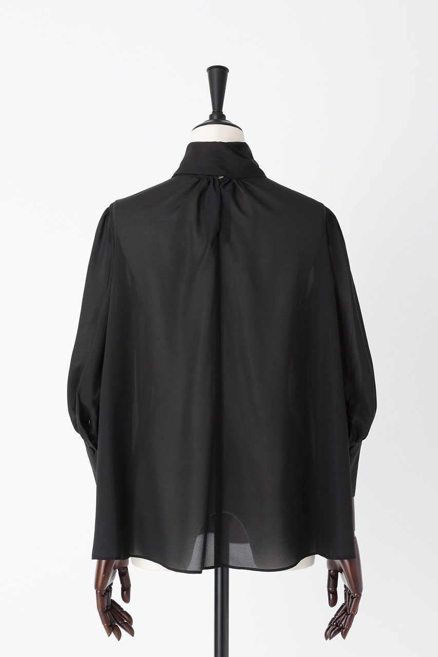 【オーヴィル/EAUVIRE】のボウタイブラウス 人気、トレンドファッション・服の通販 founy(ファニー) 　ファッション　Fashion　レディースファッション　Fashion for Women　トップス・カットソー　Cut & Sew Tops　シャツ・ブラウス・オフィスカジュアル　Elegant Blouses & Button-Ups　シルク　Silk, 100% Silk　ジャケット　Jacket, Outerwear　スリーブ　Sleeve, Long Sleeve / Short Sleeve　ロング　Long, Long-Length　other-3|ID: prp329100004418895 ipo3291000000032814470