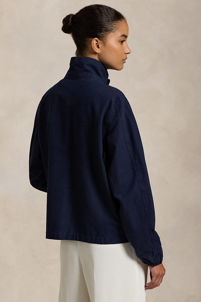 【ラルフローレン/RALPH LAUREN】の【POLO RALPH LAUREN】コットン キャンバス ジャケット 人気、トレンドファッション・服の通販 founy(ファニー) 　ファッション　Fashion　レディースファッション　Fashion for Women　アウター　Coat / Outerwear Collection　レディースジャケット・軽アウター　Jackets　カフス　Cuff Design　キャンバス　Canvas, Canvas Fabric　クロップド　Cropped, Short Length　ジャケット　Jacket, Outerwear　スタイリッシュ　Stylish, Fashionable　スタンド　Stand Collar, Upright Stand　ストレート　Straight, Straight Cut　デニム　Denim, Jeans Material　バランス　Balance, Style Balance　フィット　Fit, Slim Fit　フロント　Front, Front Design　ポケット　Pocket, Pocket Detail　ループ　Loop, Loop Knit　ワイド　Wide, Wide Fit　長袖　Long Sleeve, Full Sleeve　other-4|ID: prp329100004418900 ipo3291000000032958517