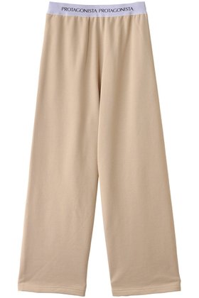 【プロタゴニスタ/PROTAGONISTA】のウエストロゴ イージーパンツ 人気、トレンドファッション・服の通販 founy(ファニー) ファッション Fashion レディースファッション Fashion for Women パンツ Pants & Trousers クロップド Cropped, Short Length スウェット / スエット Sweatshirt, Sweatwear |ID:prp329100004418906