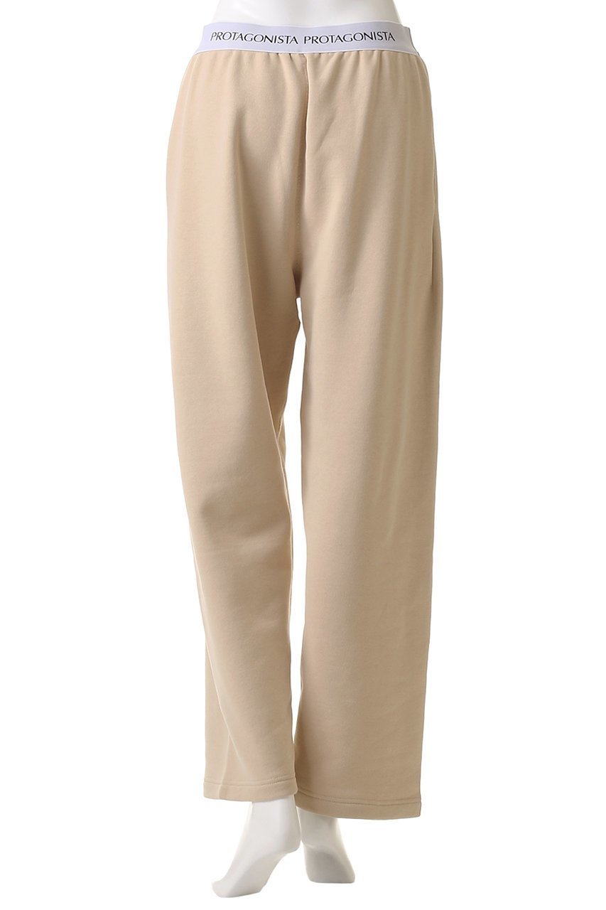 【プロタゴニスタ/PROTAGONISTA】のウエストロゴ イージーパンツ 人気、トレンドファッション・服の通販 founy(ファニー) ファッション Fashion レディースファッション Fashion for Women パンツ Pants & Trousers クロップド Cropped, Short Length スウェット / スエット Sweatshirt, Sweatwear other-4|ID: prp329100004418906 ipo3291000000035550723