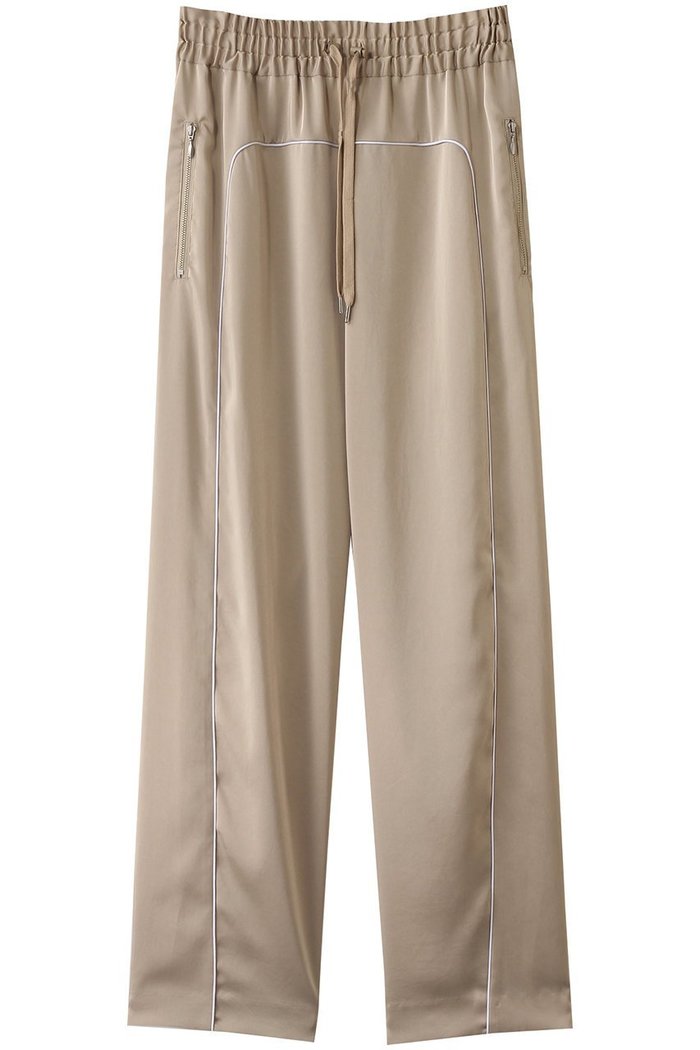 【プロタゴニスタ/PROTAGONISTA】のサテン イージーパンツ インテリア・キッズ・メンズ・レディースファッション・服の通販 founy(ファニー) https://founy.com/ ファッション Fashion レディースファッション Fashion for Women パンツ Pants & Trousers サテン Satin, Glossy Fabric スポーティ Sporty, Casual Athletic ドレープ Drape, Draping Fabric ワイド Wide, Wide Fit エレガント 上品 Elegant |ID: prp329100004418907 ipo3291000000034957800