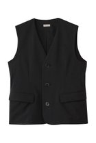 【プロタゴニスタ/PROTAGONISTA】のリネン混ベスト 人気、トレンドファッション・服の通販 founy(ファニー) ファッション Fashion レディースファッション Fashion for Women アウター Coat / Outerwear Collection レディースジャケット・軽アウター Jackets シンプル Simple, Minimal ジャケット Jacket, Outerwear ベスト Vest, Waistcoat マニッシュ Mannish, Boyish リネン Linen, Linen Fabric 夏 Summer thumbnail ブラック|ID: prp329100004418908 ipo3291000000032960469