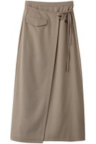【マノフ/MANOF】のLINEN WRAP SKIRT/スカート BEIGE|ID: prp329100004418910 ipo3291000000032824588