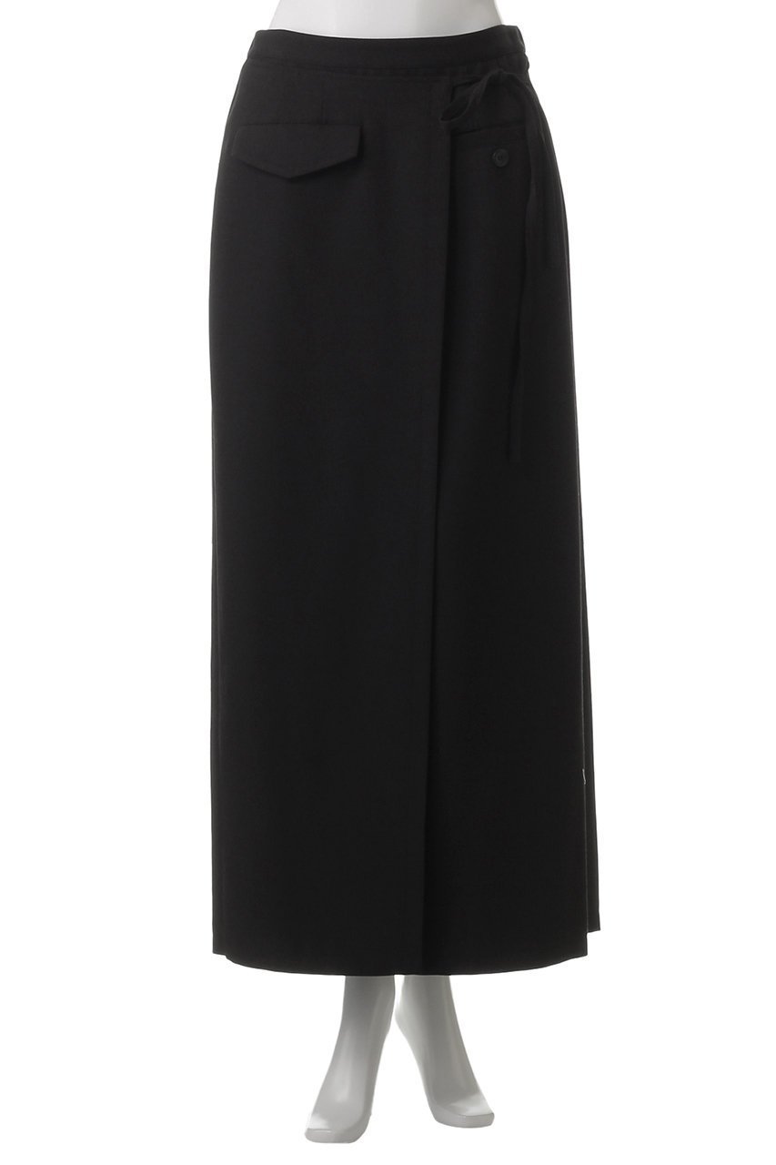 【マノフ/MANOF】のLINEN WRAP SKIRT/スカート 人気、トレンドファッション・服の通販 founy(ファニー) 　ファッション　Fashion　レディースファッション　Fashion for Women　スカート　Skirts　ロングスカート　Long Skirts / Maxi & Midi Skirts　フロント　Front, Front Design　ポケット　Pocket, Pocket Detail　ラップ　Wrap, Wrap Design　ロング　Long, Long-Length　other-2|ID: prp329100004418910 ipo3291000000035550849
