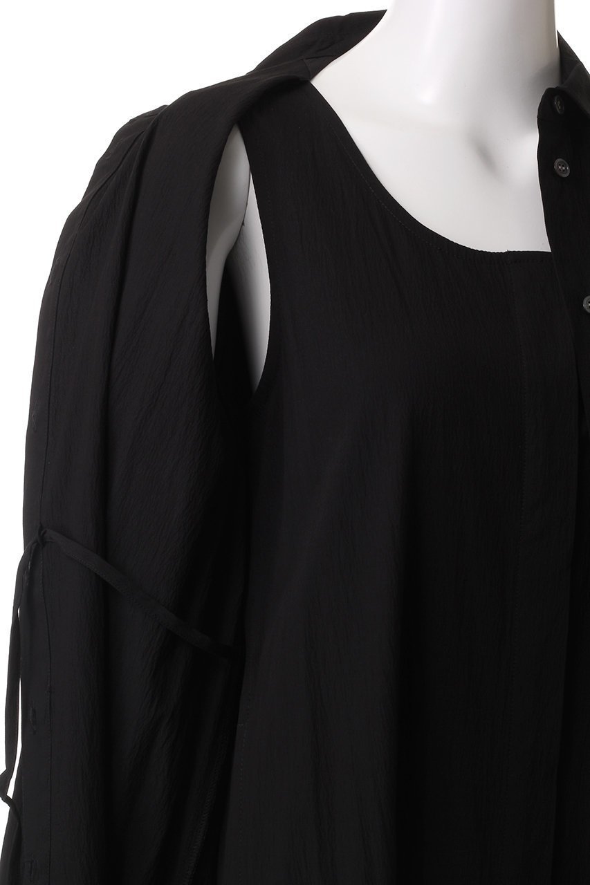 【マノフ/MANOF】のLAYER SHIRTS ONE PIECE/ワンピース 人気、トレンドファッション・服の通販 founy(ファニー) 　ファッション　Fashion　レディースファッション　Fashion for Women　ワンピース　Dresses　チュニック　Tunic Tops & Dresses　インナー　Innerwear　ギャザー　Gathered, Ruffled　チュニック　Tunic, Long Top　ドッキング　Docking, Mixed Material　ロング　Long, Long-Length　other-6|ID: prp329100004418911 ipo3291000000032874292