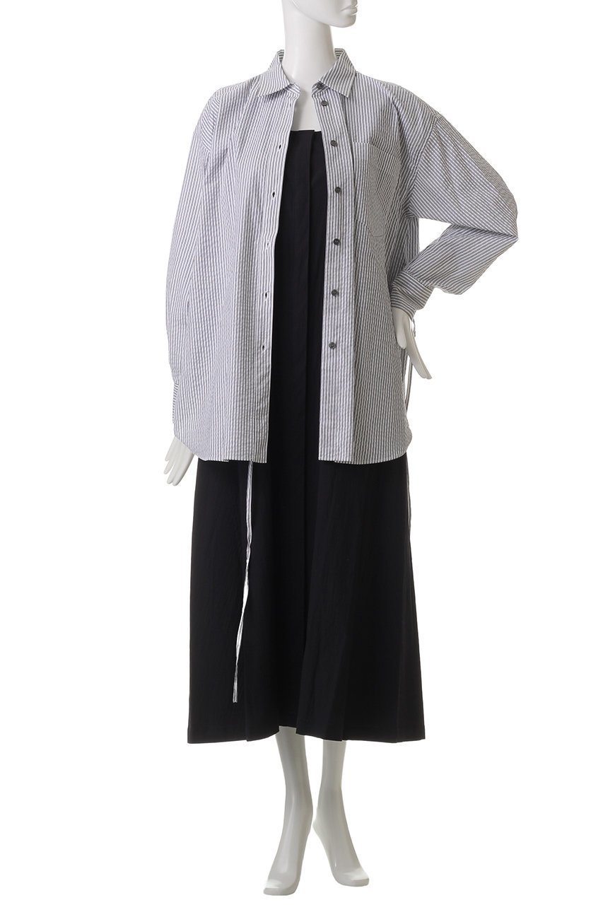 【マノフ/MANOF】のLAYER SHIRTS ONE PIECE/ワンピース 人気、トレンドファッション・服の通販 founy(ファニー) 　ファッション　Fashion　レディースファッション　Fashion for Women　ワンピース　Dresses　チュニック　Tunic Tops & Dresses　インナー　Innerwear　ギャザー　Gathered, Ruffled　チュニック　Tunic, Long Top　ドッキング　Docking, Mixed Material　ロング　Long, Long-Length　other-7|ID: prp329100004418911 ipo3291000000034954828