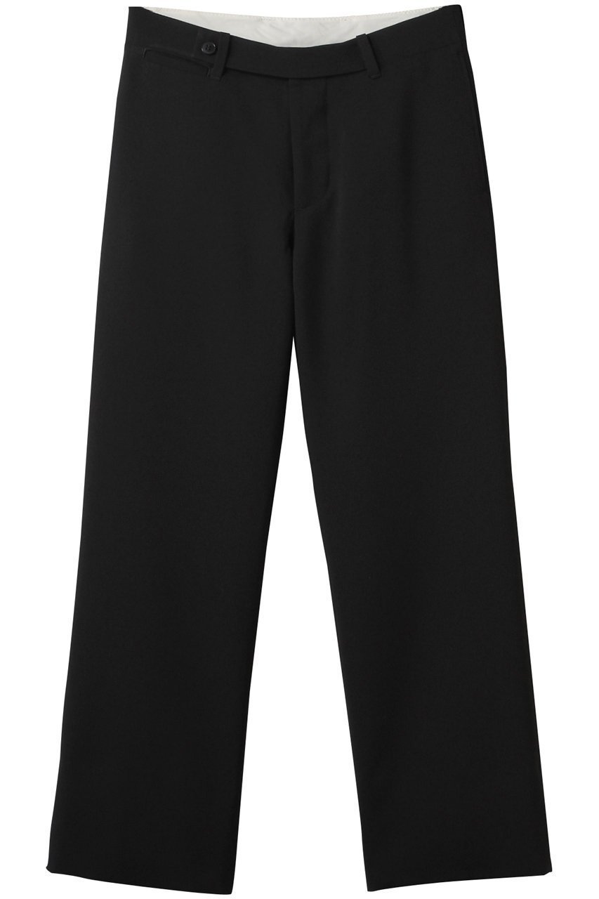 【オブラダ/Oblada】のBESSETTE パンツ インテリア・キッズ・メンズ・レディースファッション・服の通販 founy(ファニー) 　ファッション　Fashion　レディースファッション　Fashion for Women　パンツ　Pants & Trousers　ストレート　Straight, Straight Cut　ワイド　Wide, Wide Fit　定番　Standard, Basic Item　ブラック|ID: prp329100004418915 ipo3291000000035768934