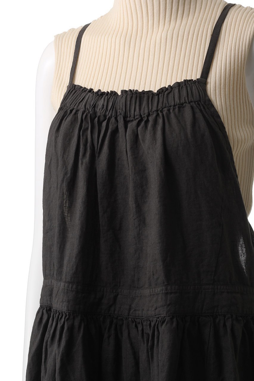 【ネストローブ/nest Robe】の水撚りリネンエプロンドレス 人気、トレンドファッション・服の通販 founy(ファニー) 　ファッション　Fashion　レディースファッション　Fashion for Women　ワンピース　Dresses　フォーマル・パーティードレス・結婚式用ドレス　Elegant & Casual Dresses　チュニック　Tunic Tops & Dresses　アンティーク　Antique-Inspired　ギャザー　Gathered, Ruffled　チュニック　Tunic, Long Top　ドレス　Dress, One-Piece　リネン　Linen, Linen Fabric　リラックス　Relax, Relaxed Fit　切替　Switching, Contrast Panel　other-5|ID: prp329100004418917 ipo3291000000034954839