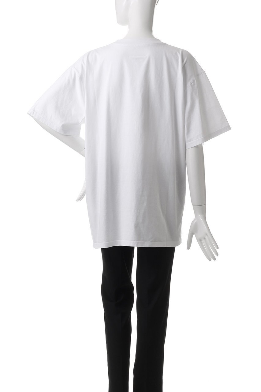 【エムエム6 メゾン マルタン マルジェラ/MM6 Maison Martin Margiela】のナンバリング ロゴ プリント Tシャツ 人気、トレンドファッション・服の通販 founy(ファニー) 　ファッション　Fashion　レディースファッション　WOMEN　トップス・カットソー　Tops/Tshirt　シャツ/ブラウス　Shirts/Blouses　ロング / Tシャツ　T-Shirts　カットソー　Cut and Sewn　ショート　Short　シンプル　Simple　スリーブ　Sleeve　ビッグ　Big　フロント　Front　プリント　Print　モノトーン　Monotone　other-4|ID: prp329100004418921 ipo3291000000031265346