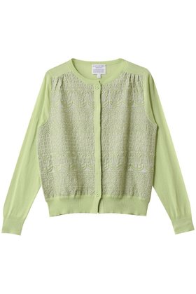【アンティパスト/ANTIPAST】 W/EMB ニットカーディガン人気、トレンドファッション・服の通販 founy(ファニー) ファッション Fashion レディースファッション Fashion for Women トップス・カットソー Cut & Sew Tops ニット Knit Tops & Sweaters カーディガン・羽織り Layered Style Cardigans エレガント 上品 Elegant カーディガン Cardigan, Knitwear 春 Spring |ID:prp329100004418925