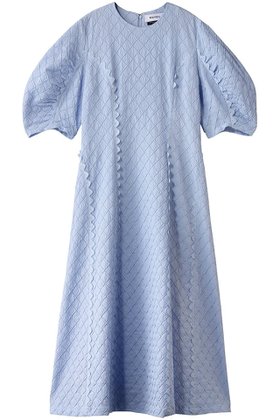 【ミュベール/MUVEIL】のトライアングルレースワンピース 人気、トレンドファッション・服の通販 founy(ファニー) ファッション Fashion レディースファッション Fashion for Women ワンピース Dresses チュニック Tunic Tops & Dresses ジャカード／ジャガード Jacquard, Woven Pattern チュニック Tunic, Long Top フォルム Silhouette, Form ロング Long, Long-Length 夏 Summer 春 Spring S/S・春夏 SS, Spring/Summer, Warm Season 無地 Plain, Solid Color |ID:prp329100004418929