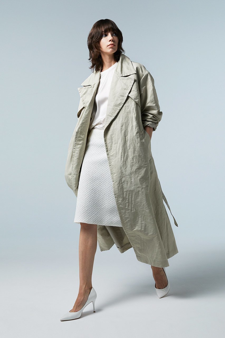 【オーヴィル/EAUVIRE】のスリークスカート 人気、トレンドファッション・服の通販 founy(ファニー) 　ファッション　Fashion　レディースファッション　Fashion for Women　スカート　Skirts　ジャケット　Jacket, Outerwear　バイアス　Bias, Diagonal Cut　エレガント 上品　Elegant　台形　A-Line, Trapezoid Shape　other-8|ID: prp329100004418930 ipo3291000000032824603