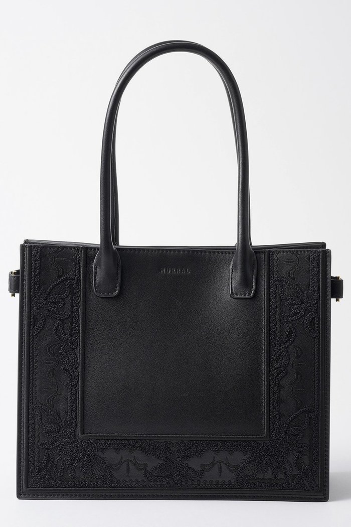 【ミューラル/MURRAL】のFramed embroidered レザー スモールバッグ インテリア・キッズ・メンズ・レディースファッション・服の通販 founy(ファニー) https://founy.com/ ファッション Fashion レディースファッション WOMEN バッグ Bag ハンドバッグ Handbag |ID: prp329100004418931 ipo3291000000030850857