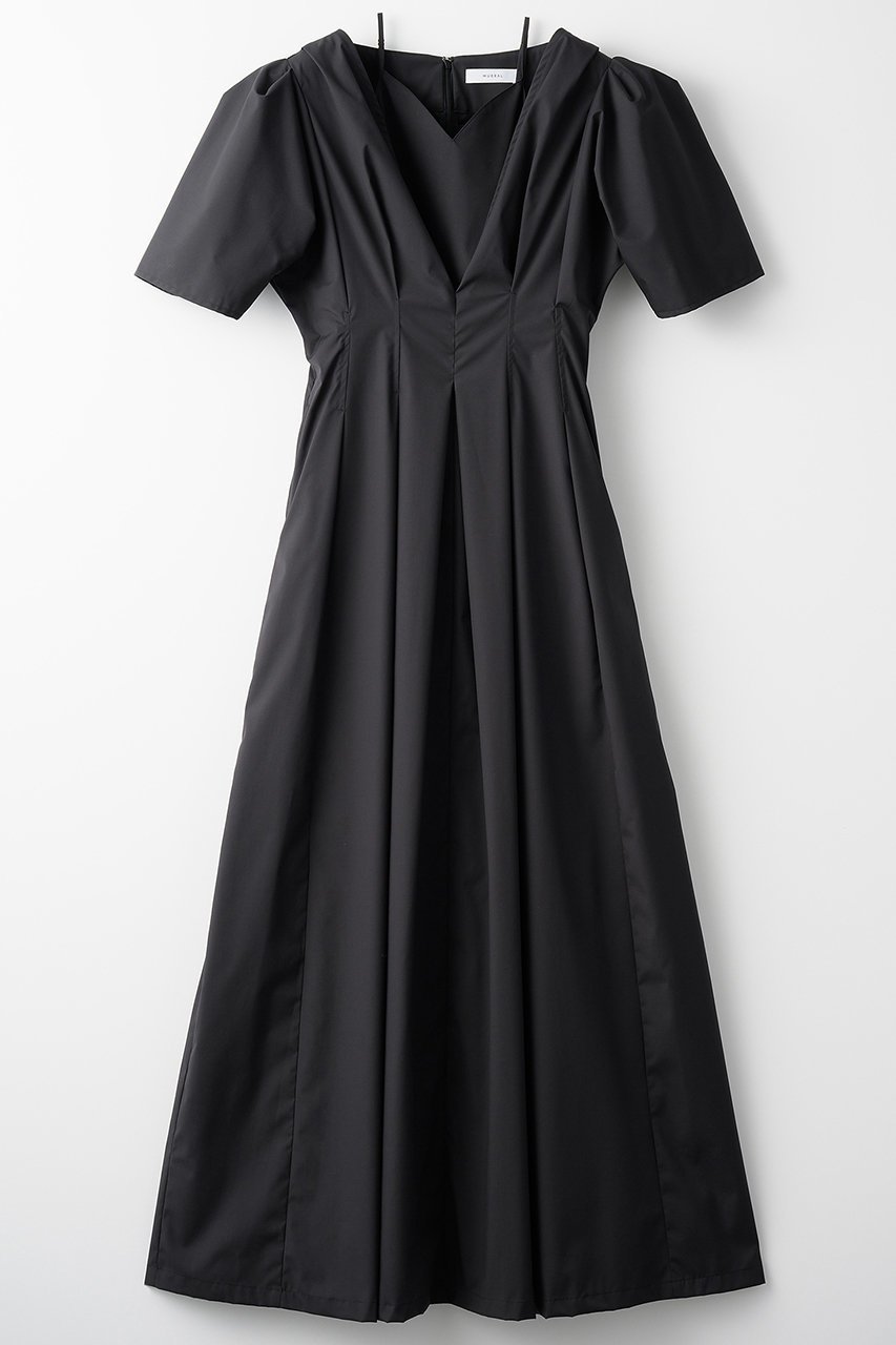 【ミューラル/MURRAL】のSeedドレス インテリア・キッズ・メンズ・レディースファッション・服の通販 founy(ファニー) 　ファッション　Fashion　レディースファッション　Fashion for Women　ワンピース　Dresses　フォーマル・パーティードレス・結婚式用ドレス　Elegant & Casual Dresses　チュニック　Tunic Tops & Dresses　エレガント 上品　Elegant　オケージョン　Occasion Wear　シェイプ　Shape, Slim Fit　スリーブ　Sleeve, Long Sleeve / Short Sleeve　チュニック　Tunic, Long Top　ドレス　Dress, One-Piece　フォルム　Silhouette, Form　ロング　Long, Long-Length　ブラック|ID: prp329100004418932 ipo3291000000032873949