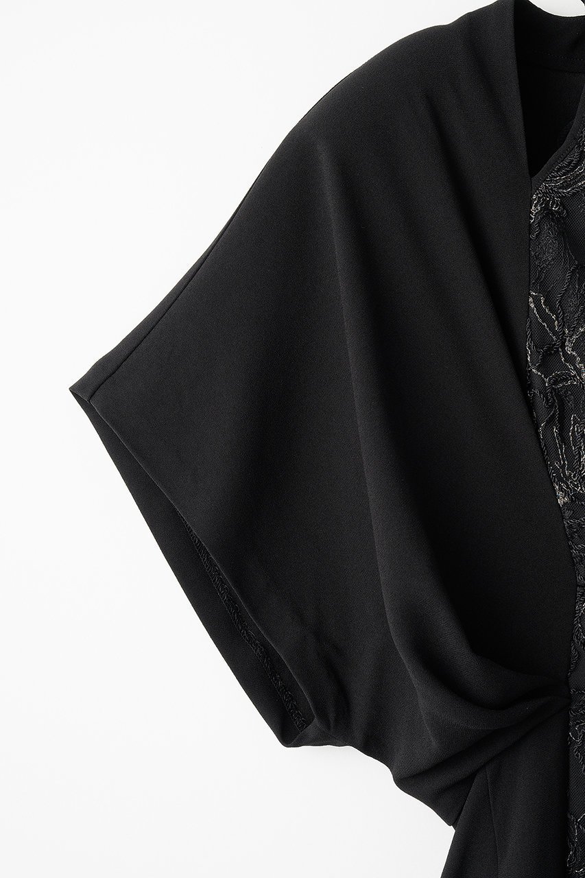 【ミューラル/MURRAL】のSeem flower laceドレス 人気、トレンドファッション・服の通販 founy(ファニー) 　ファッション　Fashion　レディースファッション　Fashion for Women　ワンピース　Dresses　フォーマル・パーティードレス・結婚式用ドレス　Elegant & Casual Dresses　チュニック　Tunic Tops & Dresses　2025年　2025　2025春夏・S/S　Spring/Summer 2025 SS25　コレクション　Collection, Seasonal Line　ショルダー　Shoulder, Shoulder Strap　チュニック　Tunic, Long Top　ドレス　Dress, One-Piece　レース　Lace, Lace Fabric　ロング　Long, Long-Length　手描き　Hand-Drawn, Illustrated　other-4|ID: prp329100004418934 ipo3291000000032874018