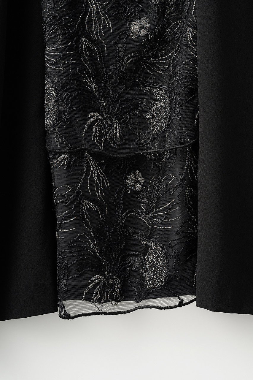 【ミューラル/MURRAL】のSeem flower laceドレス 人気、トレンドファッション・服の通販 founy(ファニー) 　ファッション　Fashion　レディースファッション　Fashion for Women　ワンピース　Dresses　フォーマル・パーティードレス・結婚式用ドレス　Elegant & Casual Dresses　チュニック　Tunic Tops & Dresses　2025年　2025　2025春夏・S/S　Spring/Summer 2025 SS25　コレクション　Collection, Seasonal Line　ショルダー　Shoulder, Shoulder Strap　チュニック　Tunic, Long Top　ドレス　Dress, One-Piece　レース　Lace, Lace Fabric　ロング　Long, Long-Length　手描き　Hand-Drawn, Illustrated　other-5|ID: prp329100004418934 ipo3291000000032874024