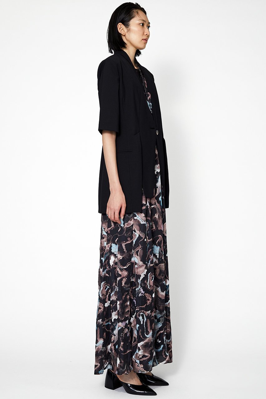 【ミューラル/MURRAL】のBranching ハーフスリーブ ジャケット 人気、トレンドファッション・服の通販 founy(ファニー) 　ファッション　Fashion　レディースファッション　Fashion for Women　アウター　Coat / Outerwear Collection　レディースジャケット・軽アウター　Jackets　ジャケット　Jacket, Outerwear　ストレッチ　Stretch, Stretchy Fabric　スリット　Slit, Slit Detail　スリーブ　Sleeve, Long Sleeve / Short Sleeve　ハーフ　Half, Half-Length　フォルム　Silhouette, Form　フロント　Front, Front Design　モダン　Modern, Contemporary　other-7|ID: prp329100004418936 ipo3291000000032960450