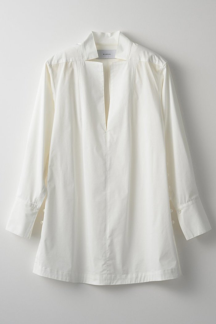 【ミューラル/MURRAL】のスリットスキッパーシャツ インテリア・キッズ・メンズ・レディースファッション・服の通販 founy(ファニー) https://founy.com/ ファッション Fashion レディースファッション WOMEN トップス・カットソー Tops/Tshirt シャツ/ブラウス Shirts/Blouses カッティング Cutting シンプル Simple ストレッチ Stretch スリーブ Sleeve ブロード Broad モダン Modern リラックス Relax ロング Long |ID: prp329100004418939 ipo3291000000030850879