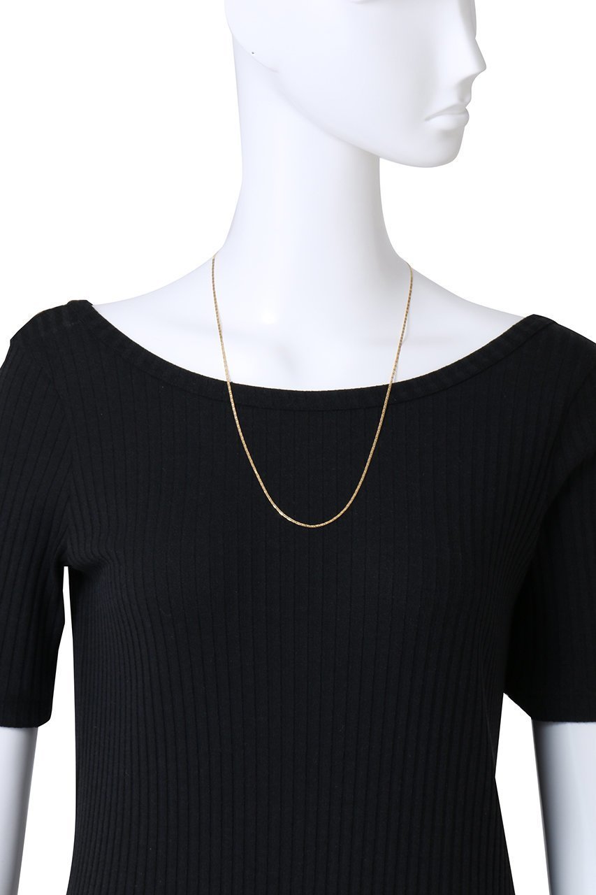 【アルアバイル/allureville】の【MARIA BLACK】 KAREN NC GOLD 人気、トレンドファッション・服の通販 founy(ファニー) 　ファッション　Fashion　レディースファッション　WOMEN　ジュエリー　Jewelry　ネックレス　Necklaces　アクセサリー　Accessories　イエロー　Yellow　ショート　Short　チェーン　Chain　ネックレス　Necklace　フラット　Flat　定番　Standard　other-2|ID: prp329100004418944 ipo3291000000031265484