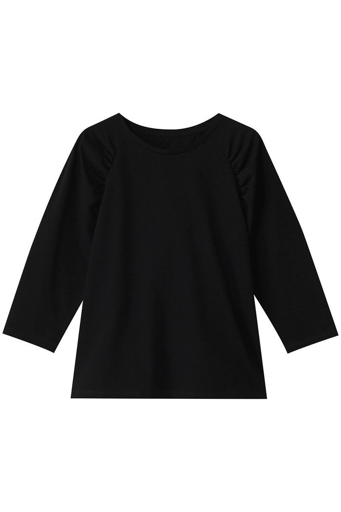 【アルアバイル/allureville】の【Loulou Willoughby】ショルダーギャザーロンT インテリア・キッズ・メンズ・レディースファッション・服の通販 founy(ファニー) https://founy.com/ ファッション Fashion レディースファッション Fashion for Women トップス・カットソー Cut & Sew Tops シャツ・ブラウス・オフィスカジュアル Elegant Blouses & Button-Ups ロングTシャツ・Tシャツ Longline T-Shirts & Tees カットソー・ベーシックTシャツ Cut-and-Sewn Tops / Stretch Tees & Basics イタリア Italy インナー Innerwear カットソー Cut and Sewn Top ギャザー Gathered, Ruffled シンプル Simple, Minimal スリーブ Sleeve, Long Sleeve / Short Sleeve ロング Long, Long-Length |ID: prp329100004418946 ipo3291000000032706850