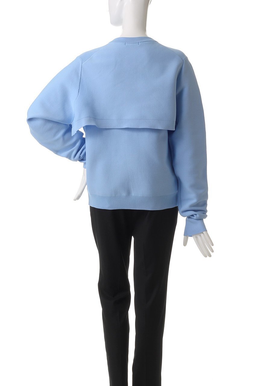 【アルアバイル/allureville】のスラッシュアーム2WAY プルオーバー 人気、トレンドファッション・服の通販 founy(ファニー) 　ファッション　Fashion　レディースファッション　Fashion for Women　トップス・カットソー　Cut & Sew Tops　ニット　Knit Tops & Sweaters　カジュアルプルオーバー・ニットトップス　Pullovers & Knit Tops / Casual Pullovers　インナー　Innerwear　スリット　Slit, Slit Detail　再入荷　Restock / Back in Stock　other-4|ID: prp329100004418947 ipo3291000000035051466