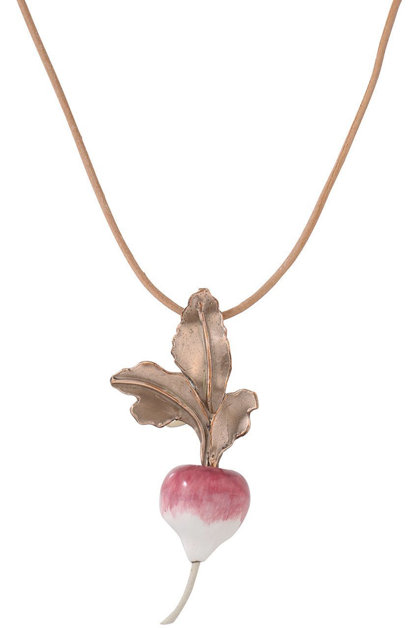 【プレインピープル/PLAIN PEOPLE】の【RENARD BIJOUX】ネックレス SMALL RADISH インテリア・キッズ・メンズ・レディースファッション・服の通販 founy(ファニー) 　ファッション　Fashion　レディースファッション　Fashion for Women　ジュエリー　Jewelry　ネックレス　Necklaces & Pendants　アクセサリー　Fashion Accessories　シンプル　Simple, Minimal　ネックレス　Necklace, Pendant Necklace　モチーフ　Motif, Design Theme　ロング　Long, Long-Length　人気　Popular, Best Seller　ピンク|ID: prp329100004418951 ipo3291000000035450149
