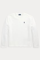 【ラルフローレン/RALPH LAUREN】の【POLO RALPH LAUREN】コットン ジャージー ロングスリーブ Tシャツ 人気、トレンドファッション・服の通販 founy(ファニー) ファッション Fashion レディースファッション WOMEN トップス・カットソー Tops/Tshirt シャツ/ブラウス Shirts/Blouses ロング / Tシャツ T-Shirts カットソー Cut and Sewn インナー Inner カーディガン Cardigan シンプル Simple ジャケット Jacket ジャージー Jersey ストレート Straight スリーブ Sleeve フィット Fit ロング Long 定番 Standard NEW・新作・新着・新入荷 New Arrivals 長袖 Long Sleeve thumbnail ホワイト|ID: prp329100004418956 ipo3291000000030850929