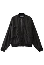 【キャサリンハムネット/KATHARINE HAMNETT LONDON】の【UNISEX】パラシュート ボンバージャケット ブラック|ID: prp329100004418960 ipo3291000000032960392