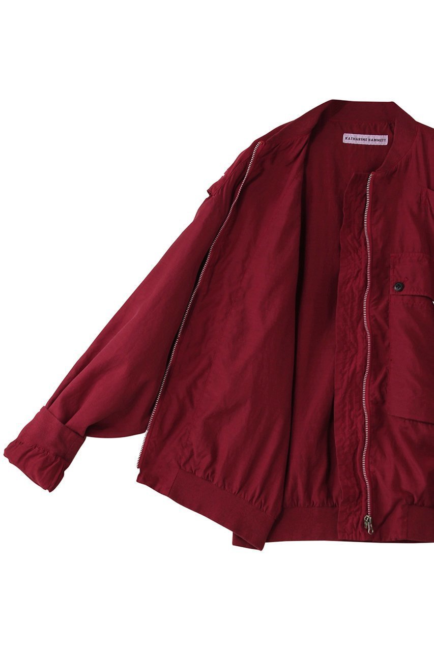 【キャサリンハムネット/KATHARINE HAMNETT LONDON】の【UNISEX】パラシュート ボンバージャケット 人気、トレンドファッション・服の通販 founy(ファニー) 　ファッション　Fashion　レディースファッション　Fashion for Women　アウター　Coat / Outerwear Collection　レディースジャケット・軽アウター　Jackets　ブルゾンジャケット・スポーティアウター　Blouson Jackets　ユニセックス　Unisex, Genderless　ジャケット　Jacket, Outerwear　パターン　Pattern, Design Print　ブルゾン　Blouson, Bomber Jacket　ブロード　Broadcloth, Fine Cotton　ヴィンテージ　Vintage Style　定番　Standard, Basic Item　other-6|ID: prp329100004418960 ipo3291000000036061194