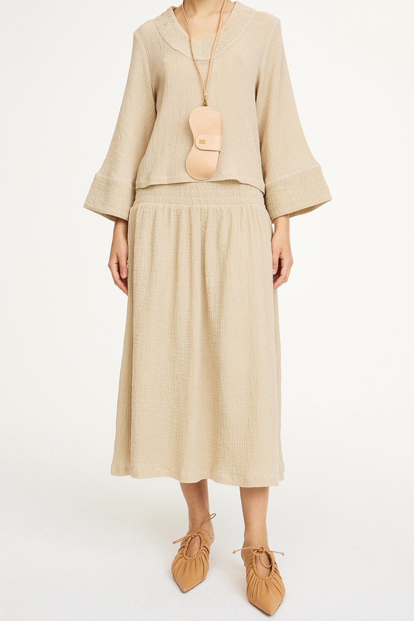 【バイ マレーネ ビルガー/BY MALENE BIRGER】のSOL ミディスカート 人気、トレンドファッション・服の通販 founy(ファニー) 　ファッション　Fashion　レディースファッション　Fashion for Women　スカート　Skirts　セットアップ　Set-Up, Coordinated Outfit　定番　Standard, Basic Item　other-6|ID: prp329100004418963 ipo3291000000032849949