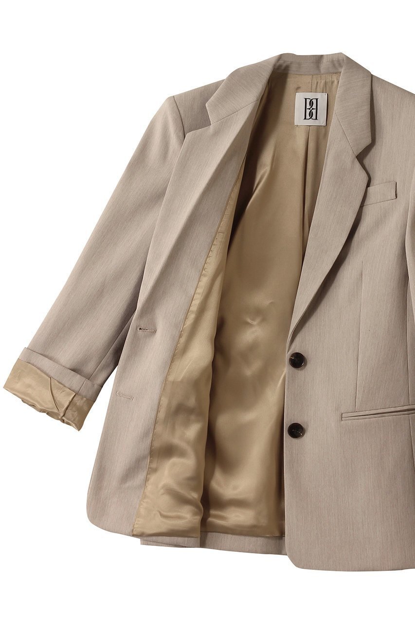 【バイ マレーネ ビルガー/BY MALENE BIRGER】のOPHIE テーラードジャケット 人気、トレンドファッション・服の通販 founy(ファニー) 　ファッション　Fashion　レディースファッション　Fashion for Women　アウター　Coat / Outerwear Collection　レディースジャケット・軽アウター　Jackets　テーラードジャケット / 通勤・きれいめスタイル　Tailored Jackets & Blazers　おすすめ　Recommended / Our Picks　シンプル　Simple, Minimal　ジャケット　Jacket, Outerwear　フォルム　Silhouette, Form　マニッシュ　Mannish, Boyish　再入荷　Restock / Back in Stock　other-6|ID: prp329100004418968 ipo3291000000032812624