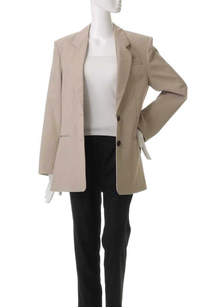 【バイ マレーネ ビルガー/BY MALENE BIRGER】のOPHIE テーラードジャケット 人気、トレンドファッション・服の通販 founy(ファニー) 　ファッション　Fashion　レディースファッション　Fashion for Women　アウター　Coat / Outerwear Collection　レディースジャケット・軽アウター　Jackets　テーラードジャケット / 通勤・きれいめスタイル　Tailored Jackets & Blazers　おすすめ　Recommended / Our Picks　シンプル　Simple, Minimal　ジャケット　Jacket, Outerwear　フォルム　Silhouette, Form　マニッシュ　Mannish, Boyish　再入荷　Restock / Back in Stock　other-7|ID: prp329100004418968 ipo3291000000032812625