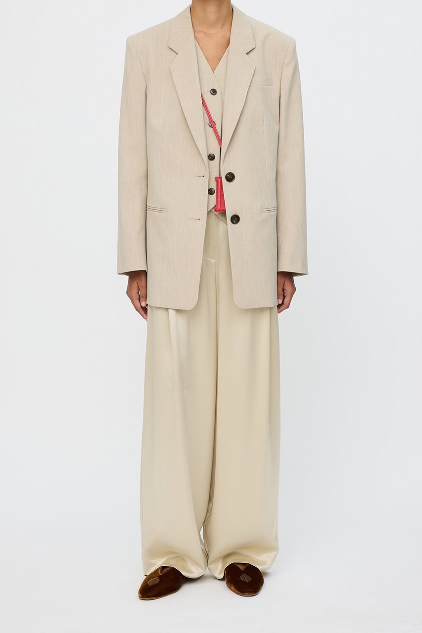 【バイ マレーネ ビルガー/BY MALENE BIRGER】のOPHIE テーラードジャケット 人気、トレンドファッション・服の通販 founy(ファニー) 　ファッション　Fashion　レディースファッション　Fashion for Women　アウター　Coat / Outerwear Collection　レディースジャケット・軽アウター　Jackets　テーラードジャケット / 通勤・きれいめスタイル　Tailored Jackets & Blazers　おすすめ　Recommended / Our Picks　シンプル　Simple, Minimal　ジャケット　Jacket, Outerwear　フォルム　Silhouette, Form　マニッシュ　Mannish, Boyish　再入荷　Restock / Back in Stock　other-8|ID: prp329100004418968 ipo3291000000032812626