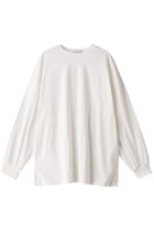 【リムアーク/RIM.ARK】のDolman cut tops/トップス 人気、トレンドファッション・服の通販 founy(ファニー) ファッション Fashion レディースファッション WOMEN トップス・カットソー Tops/Tshirt シャツ/ブラウス Shirts/Blouses ロング / Tシャツ T-Shirts カットソー Cut and Sewn シルケット Mercerization スリーブ Sleeve ドレープ Drape ボトム Bottom ロング Long 今季 This Season 春 Spring thumbnail ホワイト|ID: prp329100004418970 ipo3291000000030850964