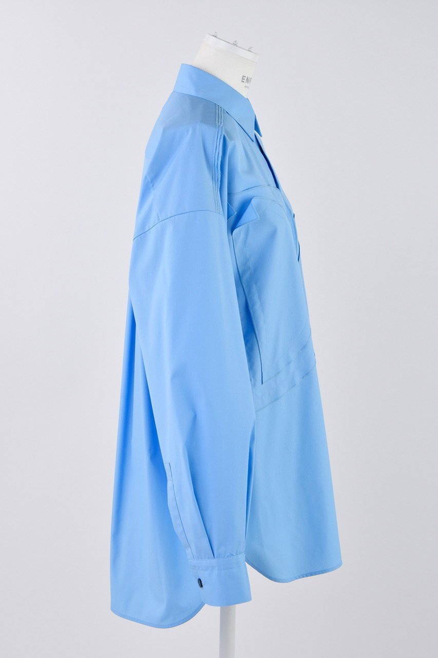【エンフォルド/ENFOLD】のC/PEブロード アップリケSH/シャツ 人気、トレンドファッション・服の通販 founy(ファニー) 　ファッション　Fashion　レディースファッション　WOMEN　トップス・カットソー　Tops/Tshirt　シャツ/ブラウス　Shirts/Blouses　おすすめ　Recommend　スリーブ　Sleeve　ブロード　Broad　ベスト　Vest　ロング　Long　other-4|ID: prp329100004420274 ipo3291000000031263759