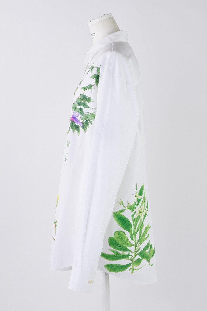 【エンフォルド/ENFOLD】のSeaside plants SH/シャツ 人気、トレンドファッション・服の通販 founy(ファニー) 　ファッション　Fashion　レディースファッション　Fashion for Women　トップス・カットソー　Cut & Sew Tops　シャツ・ブラウス・オフィスカジュアル　Elegant Blouses & Button-Ups　おすすめ　Recommended / Our Picks　スリーブ　Sleeve, Long Sleeve / Short Sleeve　プリント　Print, Printed Pattern　ボタニカル　Botanical, Floral Pattern　ロング　Long, Long-Length　今季　This Season, Current Season　夏　Summer　春　Spring　S/S・春夏　SS, Spring/Summer, Warm Season　other-2|ID: prp329100004420275 ipo3291000000032853548