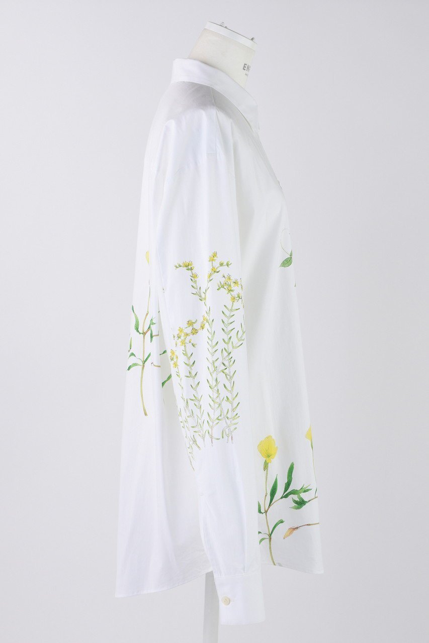 【エンフォルド/ENFOLD】のSeaside plants SH/シャツ 人気、トレンドファッション・服の通販 founy(ファニー) 　ファッション　Fashion　レディースファッション　Fashion for Women　トップス・カットソー　Cut & Sew Tops　シャツ・ブラウス・オフィスカジュアル　Elegant Blouses & Button-Ups　おすすめ　Recommended / Our Picks　スリーブ　Sleeve, Long Sleeve / Short Sleeve　プリント　Print, Printed Pattern　ボタニカル　Botanical, Floral Pattern　ロング　Long, Long-Length　今季　This Season, Current Season　夏　Summer　春　Spring　S/S・春夏　SS, Spring/Summer, Warm Season　other-4|ID: prp329100004420275 ipo3291000000032853557