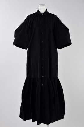 【エンフォルド/ENFOLD】のソフトメモリータフタ 立体5分袖SH DRS/ドレス 人気、トレンドファッション・服の通販 founy(ファニー) ファッション Fashion レディースファッション Fashion for Women ワンピース Dresses フォーマル・パーティードレス・結婚式用ドレス Elegant & Casual Dresses チュニック Tunic Tops & Dresses チュニック Tunic, Long Top ドレス Dress, One-Piece パターン Pattern, Design Print リラックス Relax, Relaxed Fit ロング Long, Long-Length |ID:prp329100004420277