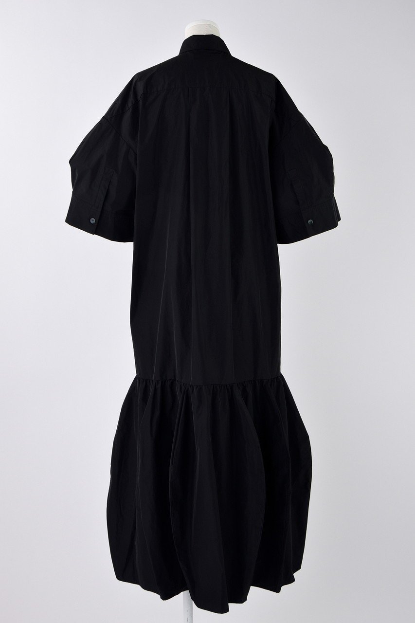 【エンフォルド/ENFOLD】のソフトメモリータフタ 立体5分袖SH DRS/ドレス 人気、トレンドファッション・服の通販 founy(ファニー) 　ファッション　Fashion　レディースファッション　Fashion for Women　ワンピース　Dresses　フォーマル・パーティードレス・結婚式用ドレス　Elegant & Casual Dresses　チュニック　Tunic Tops & Dresses　チュニック　Tunic, Long Top　ドレス　Dress, One-Piece　パターン　Pattern, Design Print　リラックス　Relax, Relaxed Fit　ロング　Long, Long-Length　other-3|ID: prp329100004420277 ipo3291000000032871001